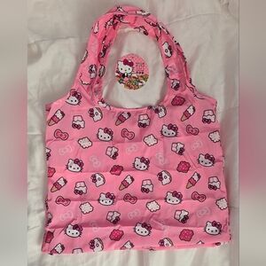 NWT Hello Kitty Cafe Vancouver Foldable Bag